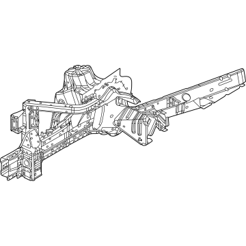 Jeep 68409798AK Apron/Rail Assembly