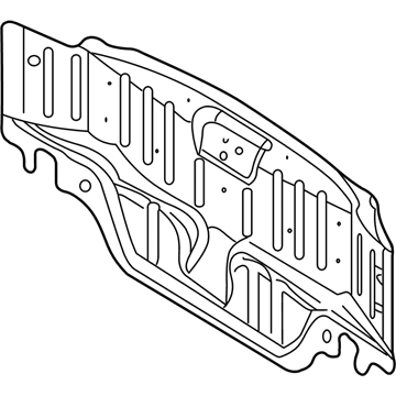 Mopar 5019528AE Rear Body Panel, Lower