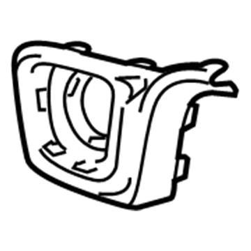 Mopar 5113679AC Trim Bezel, Front Driver Side