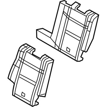 Jeep 68086218AA Seat Back Pad