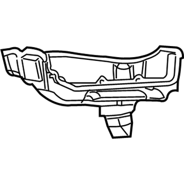 Chrysler Aspen Air Duct - 55362513AE