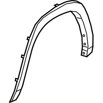 Ram 5YL28TZZAE Wheel Flare