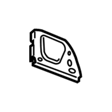 Mopar 68054379AA Inner Panel Rear Bracket, Driver Side
