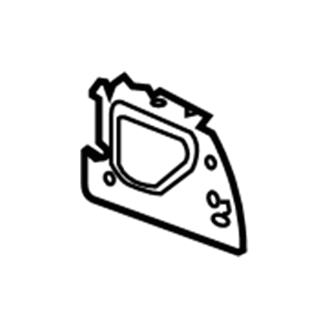 Mopar 68054376AA Inner Panel Rear Support, Passenger Side