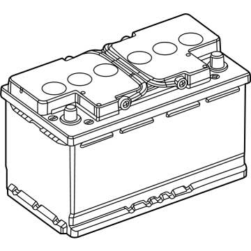 Mopar BLH6A001AA Battery