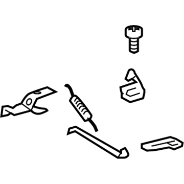 Mopar 5140722AA Adjust Handle, Passenger Side