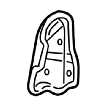 Mopar XQ201DVAA Cover, Gray, Center Passenger Side