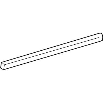 Mopar 55276897AF Belt Weatherstrip, Front Inner