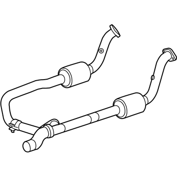 2005 Dodge Ram 1500 Catalytic Converter - 5290601AE