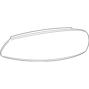 2002 Chrysler Sebring Headlight - 4805821AA