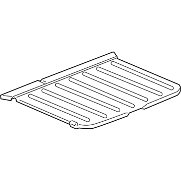 Mopar YE93DK5AF Cargo Cover, Beige, Rear