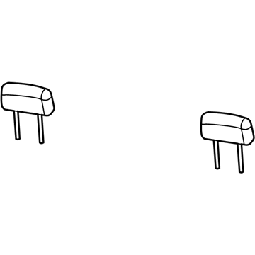 Ram 6VA53LA8AA Headrest, Center