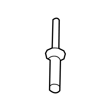 Jeep 6506007AA Wheel Flare Rivet