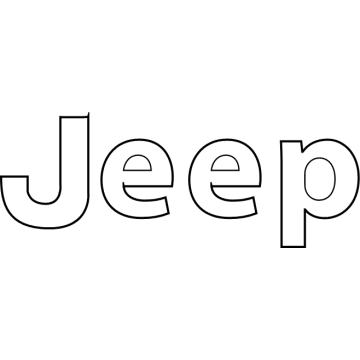 Jeep Gladiator Emblem - 68540635AA
