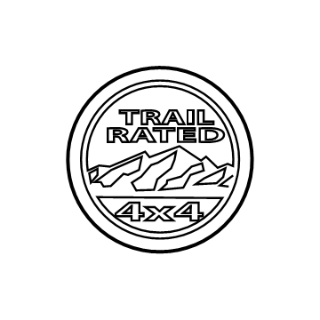 Jeep 68309634AC Medallion
