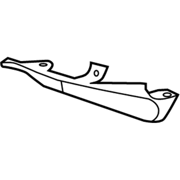 Mopar 68078296AA Cover, Front Passenger Side