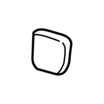 Mopar 5RA07TZZAC Tow Eye Cap, Front