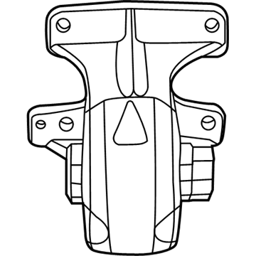 Ram Engine Mount - 68248756AC
