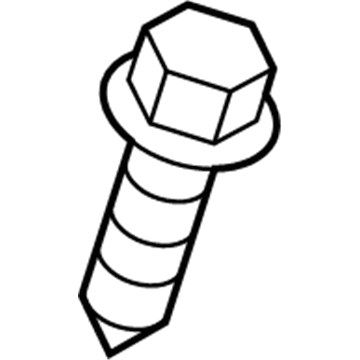 Mopar MS450176 Screw, Tapping, 1985 (5X12)