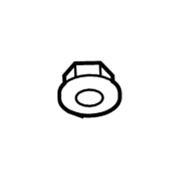 Jeep 6506557AA Stabilizer Link Lock Nut