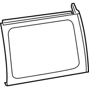 Jeep 5VN12FX9AL Side Glass