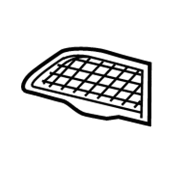 Mopar 68195874AA Lower Grille Cover, Front