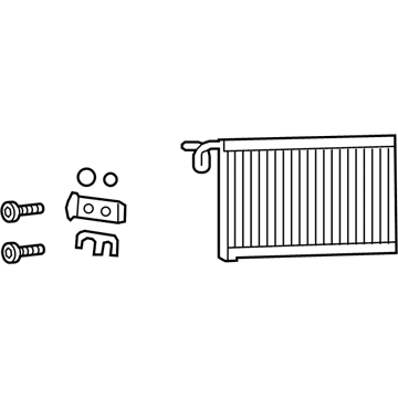 Jeep 68238602AB Evaporator Assembly