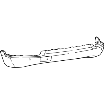 Jeep Compass Bumper - 68352708AB
