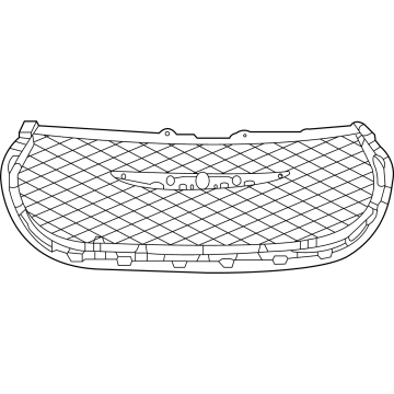2024 Chrysler Voyager Grille - 6WF26DX8AC