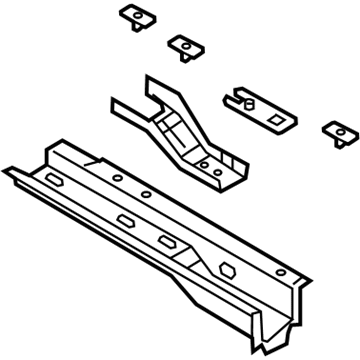 Ram 68525574AA Floor Reinforcement