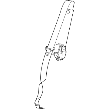 2022 Jeep Grand Cherokee L Seat Belt - 6XH89TX7AC