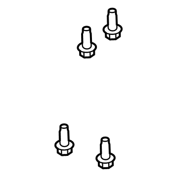 Ram 6104414AA Skid Plate Bolt