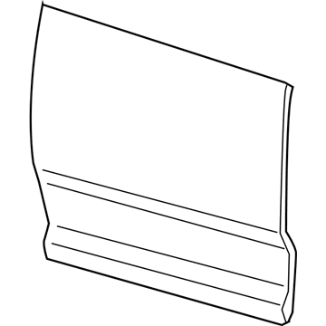 Ram 55372020AB Outer Panel