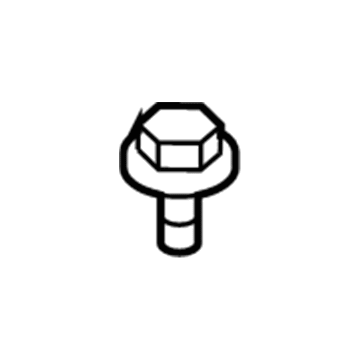 Jeep 6105102AA Front Brace Bolt