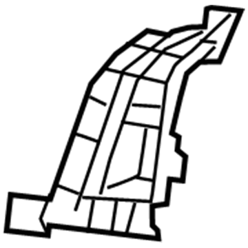 Mopar 68210064AD Bracket, Front Passenger Side