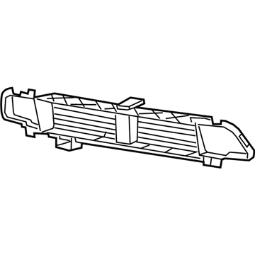 Mopar 68246267AB Shutter Assembly, Front Upper Inner