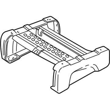 Mopar ZT571D5AA Seat Base, Gray