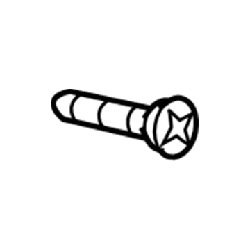 Mopar 6512879AA Hinge Cover Screw