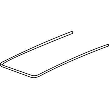 Jeep Grand Cherokee L Weather Strip - 68518682AA
