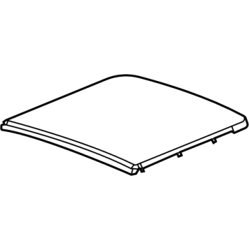 Jeep 68518685AA Sunroof Glass
