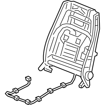 Dodge 68102131AA Seat Back Frame