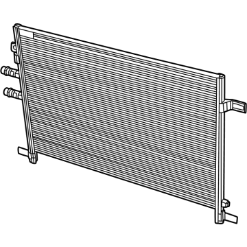 Dodge 68365280AB Auxiliary Cooler