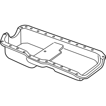Jeep Comanche Oil Pan - 53020108