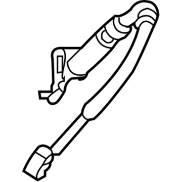 Mopar 55398155AB Flex Hose, Rear Driver Side