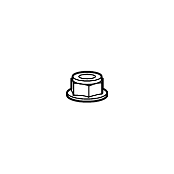 Jeep 6510416AA Grille Assembly Nut