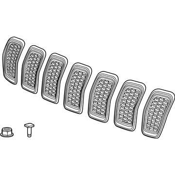 Jeep Grille - 6AZ88MA7AB