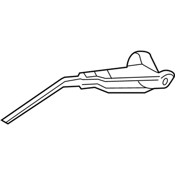 Mopar 5140654AA Wiper Arm, Rear