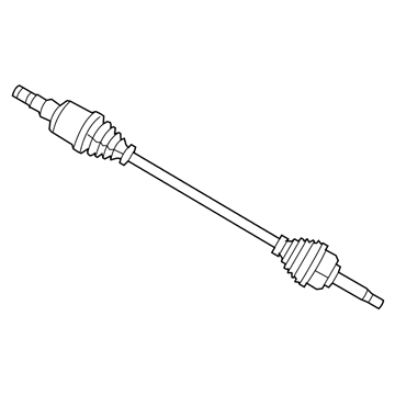 2008 Chrysler Sebring Axle Shaft - 5085099AB