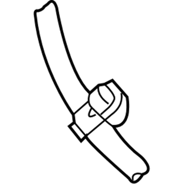 Mopar 4894288AD Washer Hose, Rear