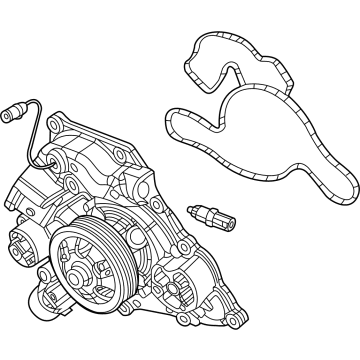 Dodge 68346916AA Water Pump Assembly